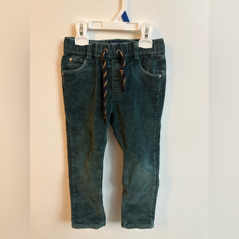 Souris mini Green Corduroy Pants 5 years - Picture 1 of 6